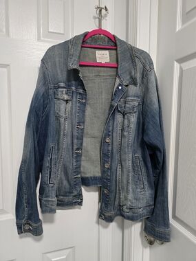 Torrid Faded Blue Denim Trucker Jacket